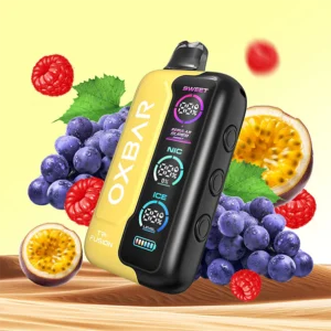 OXBAR TRI FUSION 45000 Puffs - ماراكويا و عنب و توت العليق