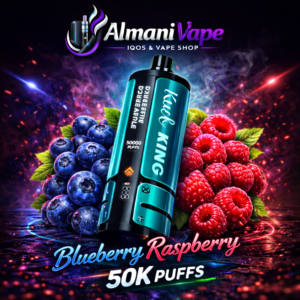 Kief King 50000 Puffs - توت أزرق وتوت أحمر