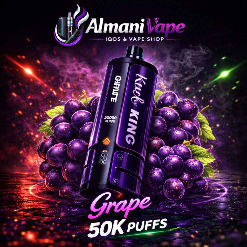 Kief King 50000 Puffs - عنب