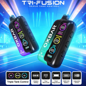 Alternative view of OXBAR TRI FUSION 45000 Puffs - توت بري وعنب العليق