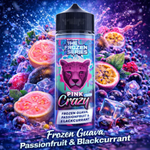 The Frozen Series Pink Crazy 120ml - جوافة باشن فروت كشمش