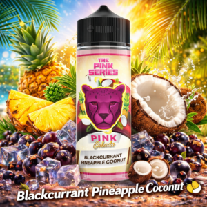 The Panther Series Pink Colada 120ml - أناناس جوز الهند الكشمش