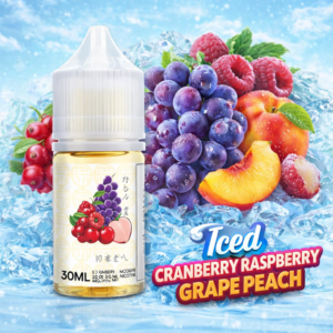 Tokyo E-Liquid 30mg/30ml - آيس عنب خوخ توت