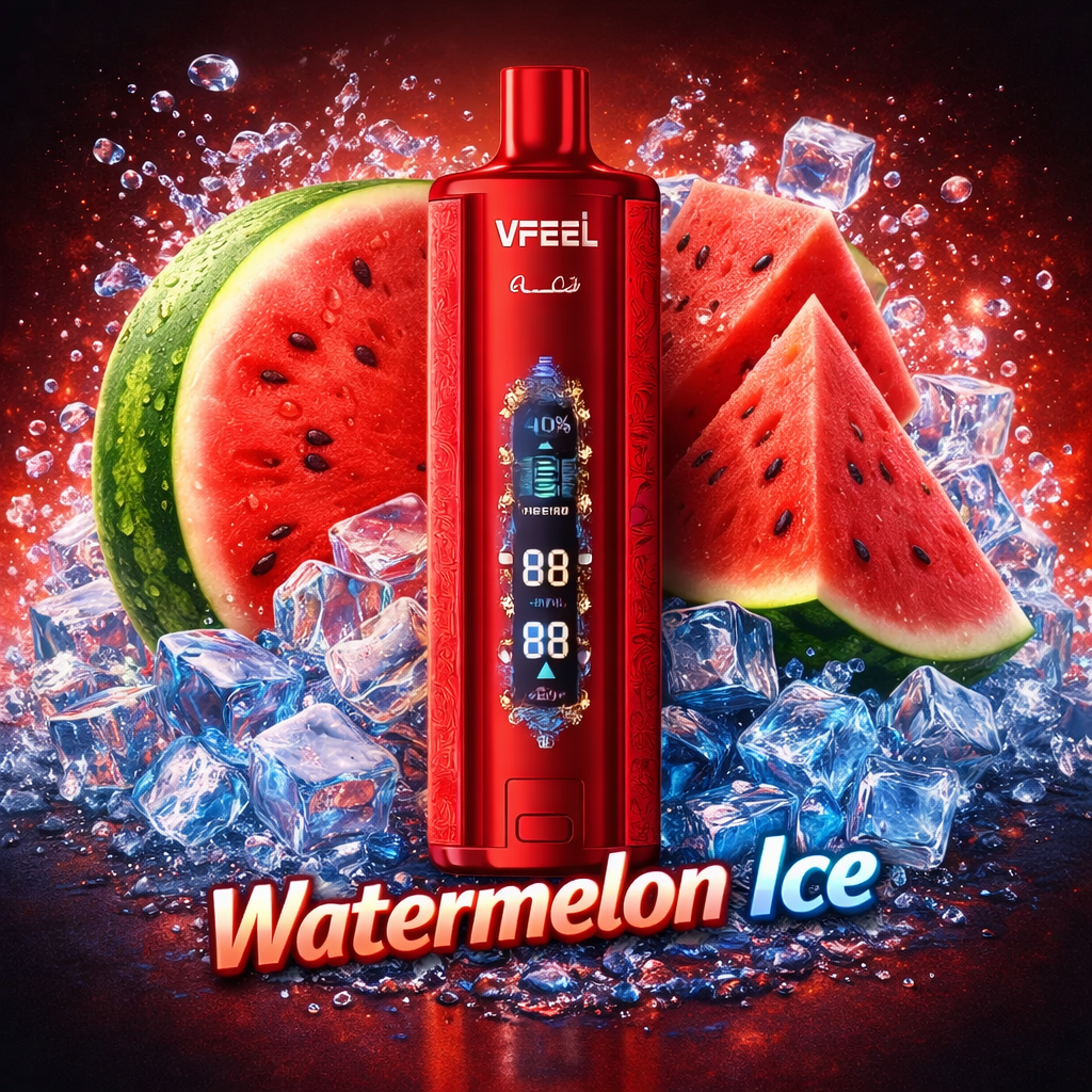 VFeel 40K Puffs - بطيخ آيس