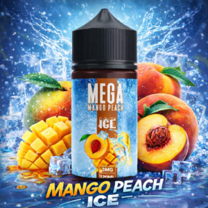 Mega 12mg/120ml -  مانغو خوخ آيس